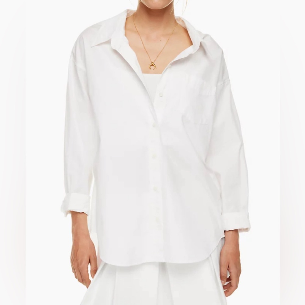 Aritzia Wilfred Free Cotton shirt